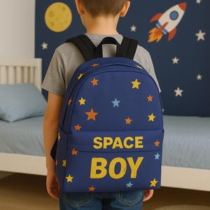 Sac a dos enfant - Motif etoiles SPACE BOY - Edition exclusive