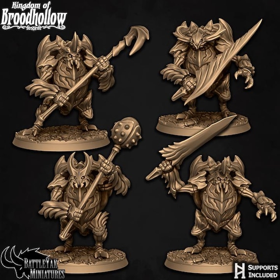 Great Broodguard Pack 32mm scale by Battle Yak Miniatures