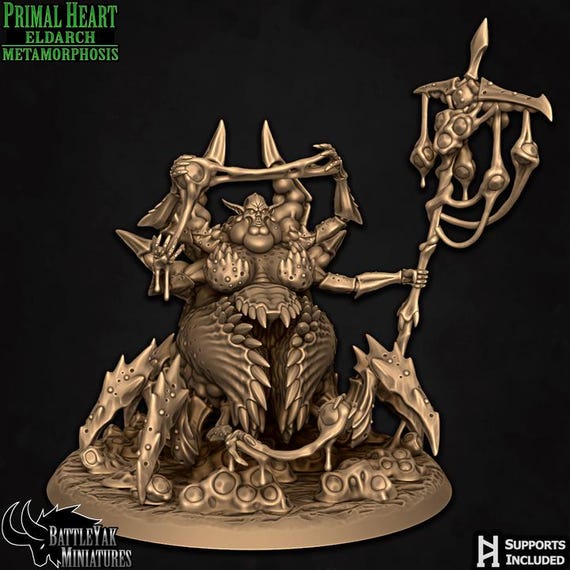 Anthrothrax Swarmhost 32mm scale by Battle Yak Miniatures SFW/NSFW Primal Heart Eldarch
