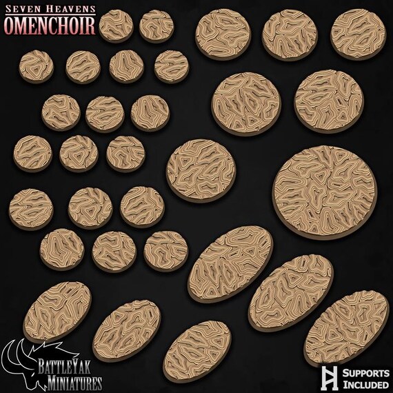 Limbic Etherstone Base Set 32mm scale by Battle Yak Miniatures