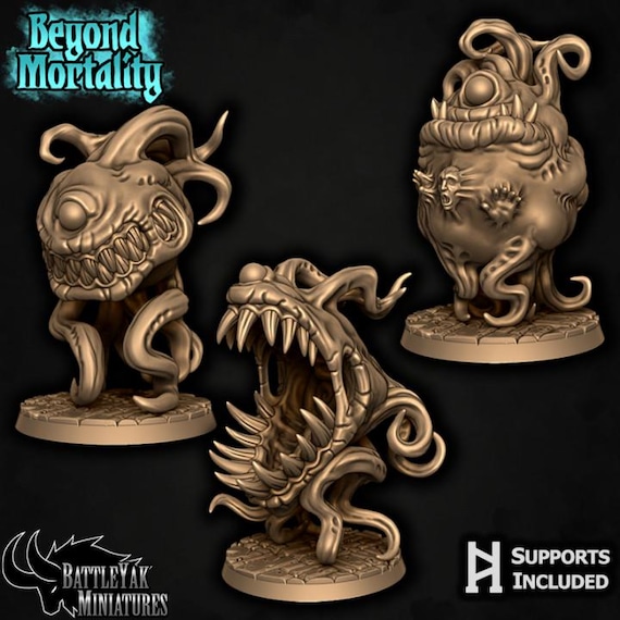 Ectomorphic Maw Pack 32mm scale by Battle Yak Miniatures Beyond Mortality Monster