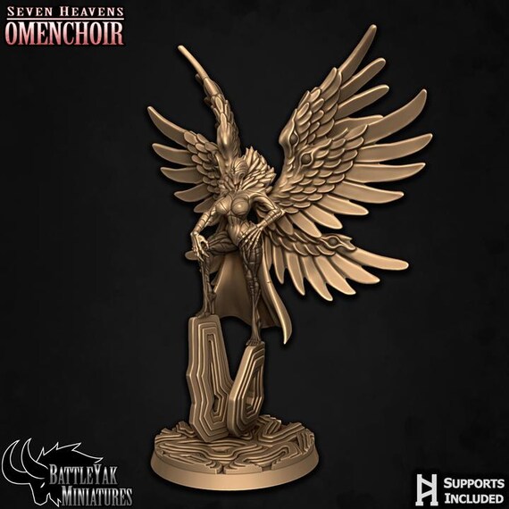Choral Misanthrope 32mm scale by Battle Yak Miniatures SFW/NSFW Seven Heavens: Omenchoir