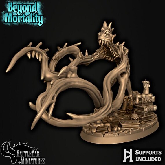 Tall Man Rake Attack 32mm scale by Battle Yak Miniatures Beyond Mortality Monster