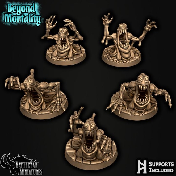 The Wretched 32mm scale by Battle Yak Miniatures Beyond Mortality Monster