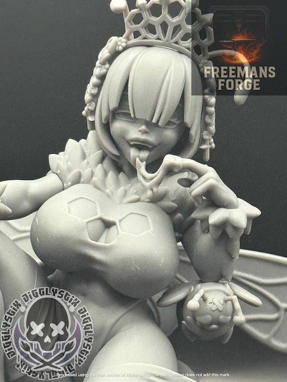 Queen Bee 1:9 scale or 100mm scale by Jigglystix SFW NSFW Futa