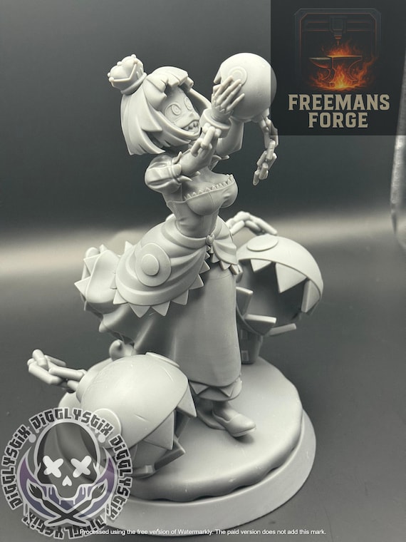 Chomping Ball Princess 1:9 scale or 100mm scale by Jigglystix SFW NSFW Futa