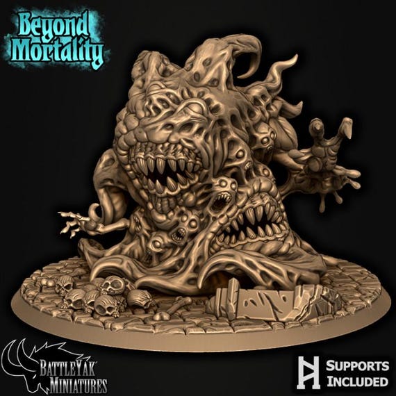 Ectomorphic Mass 32mm scale by Battle Yak Miniatures Beyond Mortality Monster