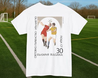 Bulgaria Soccer Shirt: 1990 World Championships Graphic Tee