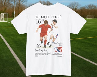 Belgium Soccer Shirt: 1994 World Championships Graphic Tee