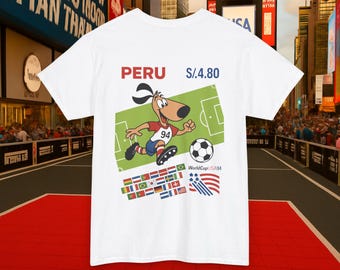 Camiseta da Seleção Peruana de Futebol: Camiseta com estampa da Copa do Mundo de 1994