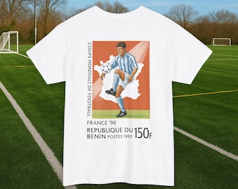 France 98' World Cup Football Fan T-shirt - Etsy