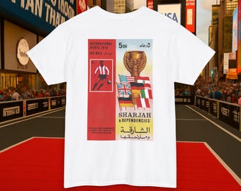 Camiseta de futebol do Sharjah: Camiseta gráfica do Campeonato Mundial de 1970