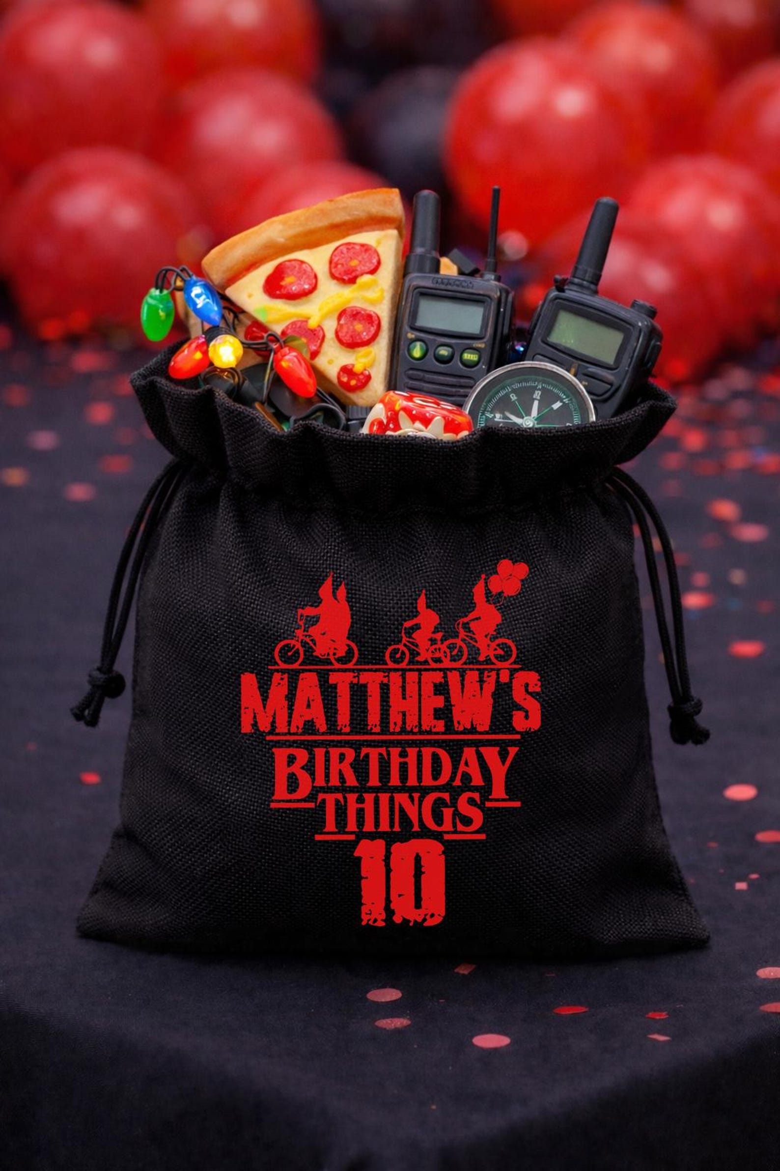 Birthday Things Personalized Party Treat Bags Made With Any Age and ...