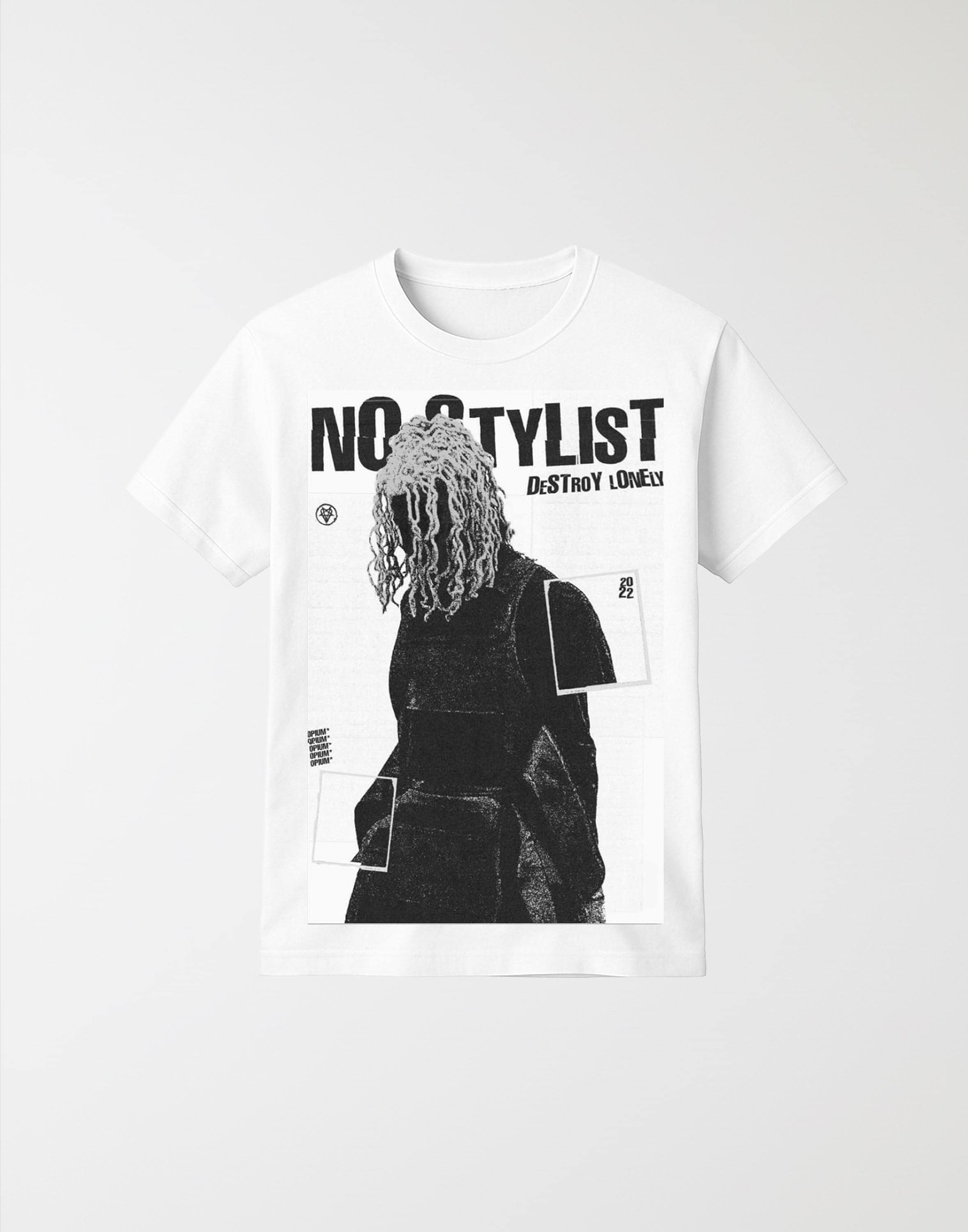 T-shirt Destroy Lonely No Stylist T-shirt: Opium Merch, Tracklist