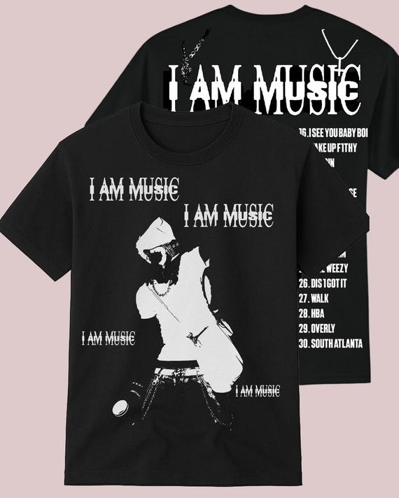 Playboi Carti I AM MUSIC T-shirt | Y2K Hip-hop Streetwear