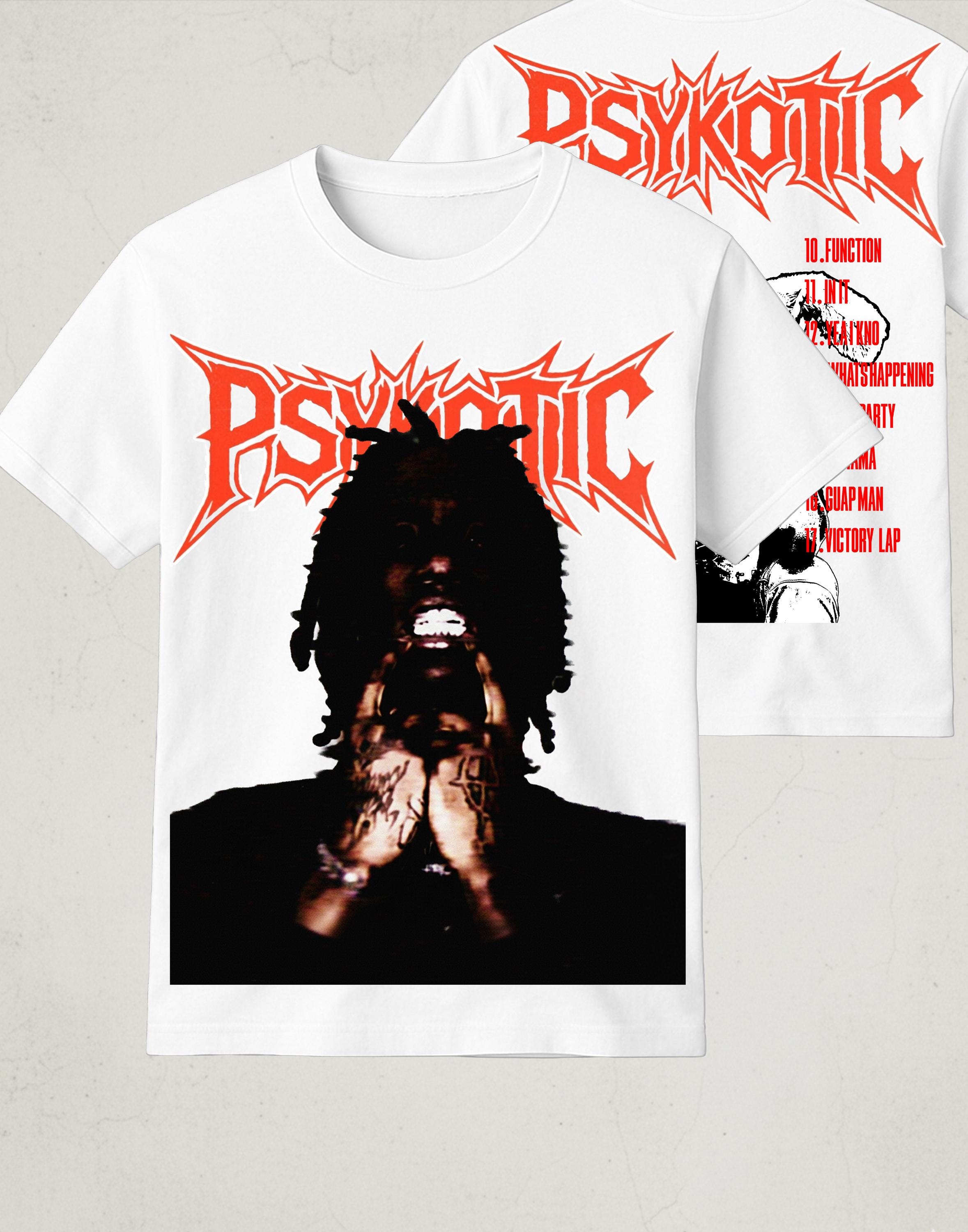 水*谷様 KYS kill your self Tシャツ　Osamason op Osamason Psykotic Album T-shirt | Rapper Tracklist Streetwear Tee