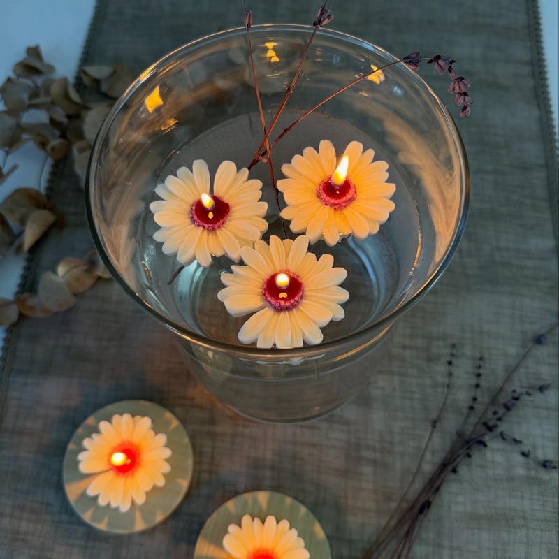 Floatig Candle Floating Candles - Etsy