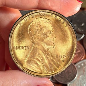 1909-S VDB Lincoln Wheat Cent Historic copper Penny Rare U.S. Key Date Coin American Commemorative COPY for Collectors