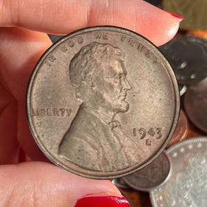 1943 S Lincoln Cent Commemorative Coins Old Coins Perfect For Gifts Antique Coins To Collect "Reproduction coin"