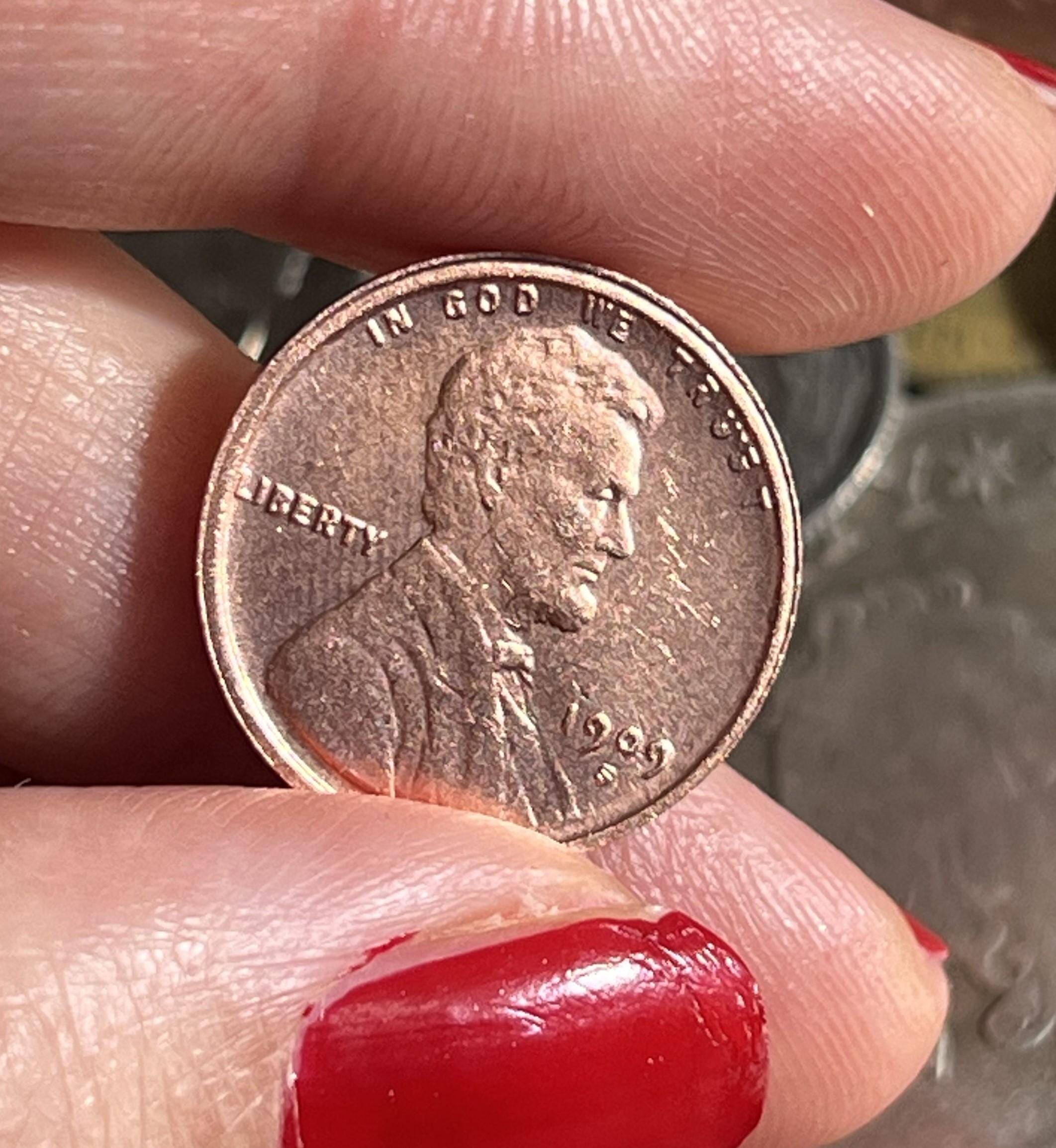 1909-S VDB Lincoln Wheat Cent Historic copper Penny  Rare U.S. Key Date Coin American Commemorative COPY for Collectors