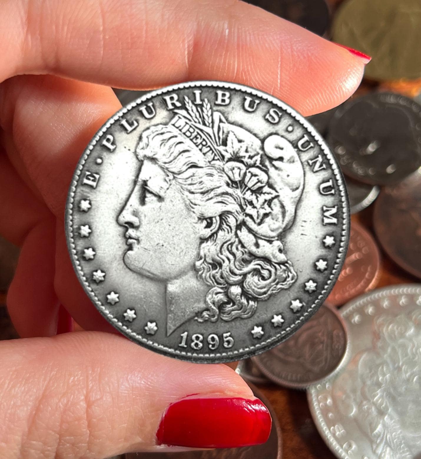 1895 O Morgan Silver Dollar Commemorative Rare Collectible Coins Old Coins Perfect and Antique coins For Gifts