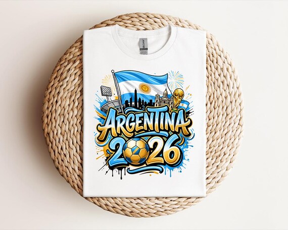 Vamos Argentina Shirt, Argentina Supporter Tee, Football Champion Shirt, Football 2026 Tee, Argentina Sports Top,