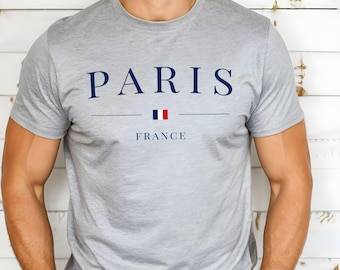 Vintage Paris France Shirt: Retro Eiffel Tower Souvenir Tee