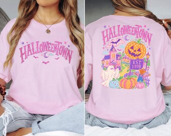 Meet Me At Salem Shirt, Vintage Witchy Graphic Tee, Spooky Season T-Shirt, Celestial Moon Witchcraft Top, Dark Academia Gift