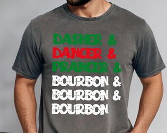 Festive Bourbon Comfort Colors : Xmas Party Drinking Style