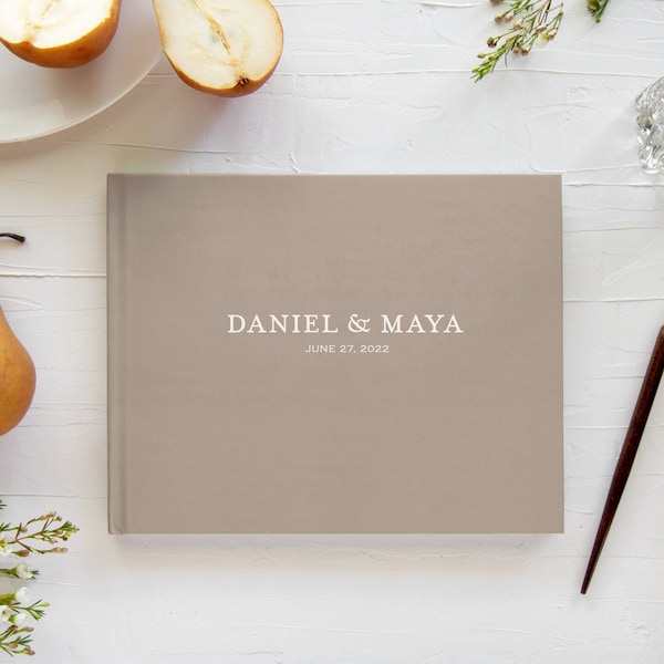 Lined Guest Book Etsy