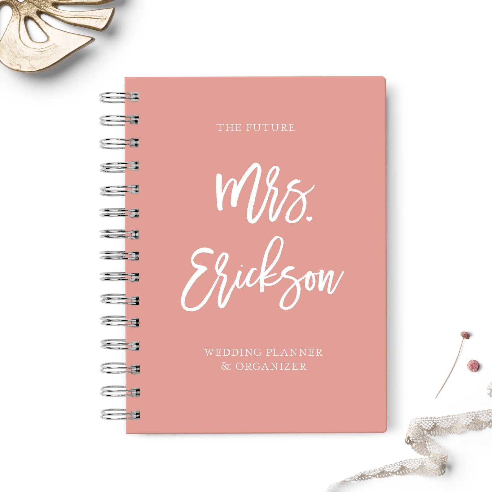 Wedding Planner Book Event Planning Organizer 6x8.75 Unique Etsy