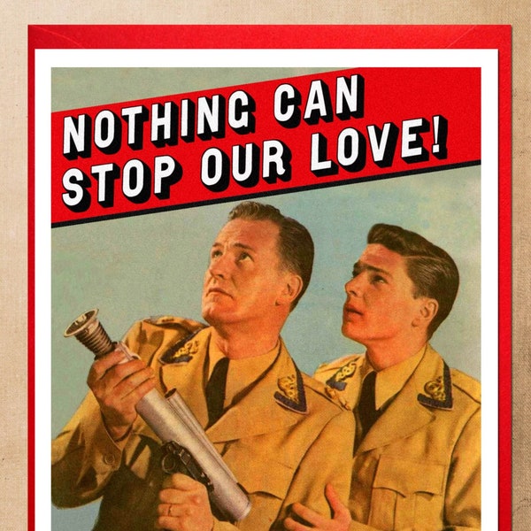 Love Card, Funny Cards, Gay Wedding Cards, Marriage Equality, Geek Love, Vintage Cards, Scfi art, gay pride, Geekery, Alternate Histories