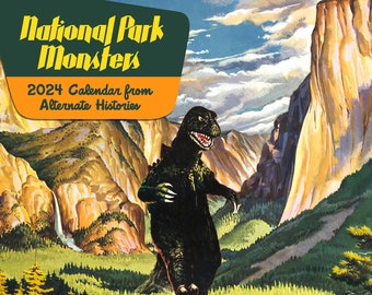 2024 National Park Monsters Calendar