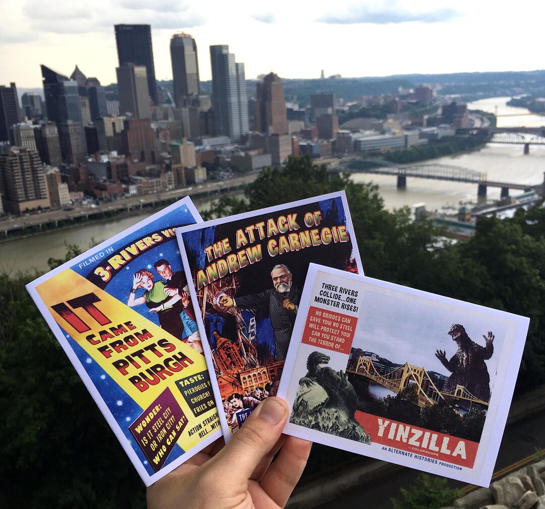 Pittsburgh Cards, Pittsburgh Trilogy, Yinzilla, Carnegie, Pittsburgh