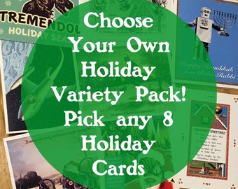 Choose Your Own Holiday Card Pack