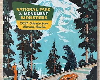 2027 National Park & Monument Monsters Calendar