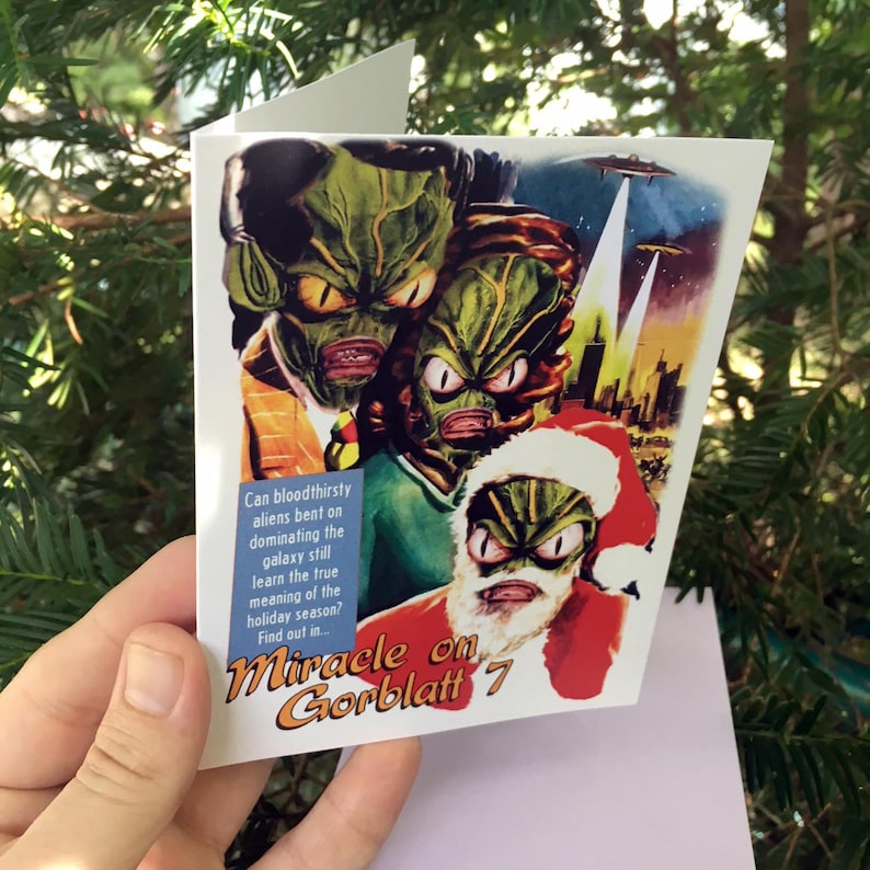 Alien Art, Christmas Cards, Miracle on 34th St, Martians, Holiday ...