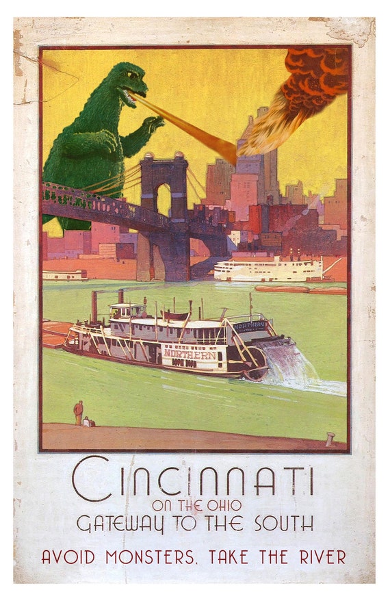 Cincinnati: Gateway to the South Print