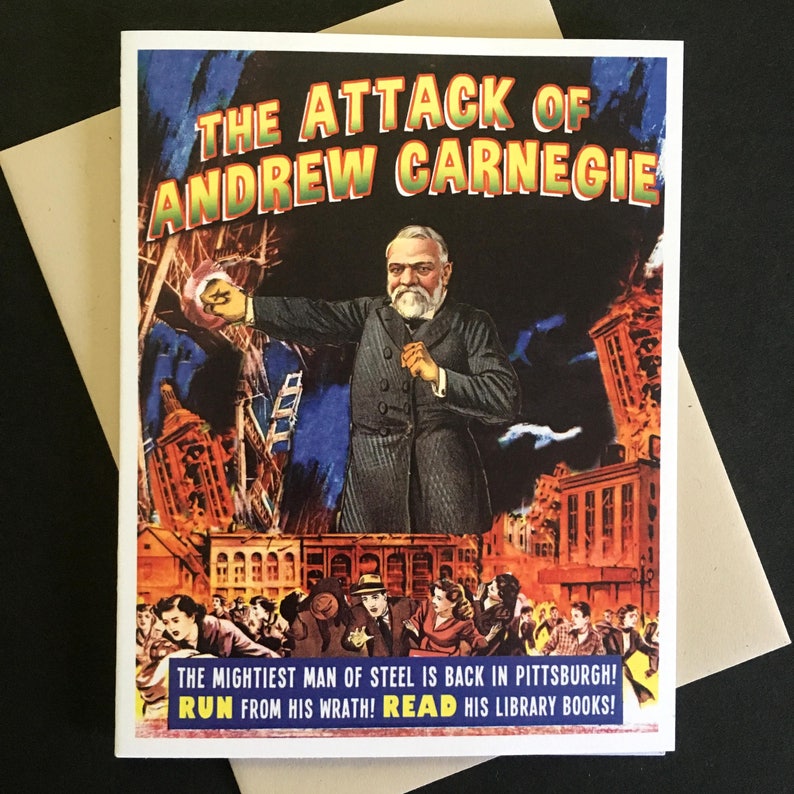 Pittsburgh, Andrew Carnegie, Pittsburgh Cards, Carnegie Library