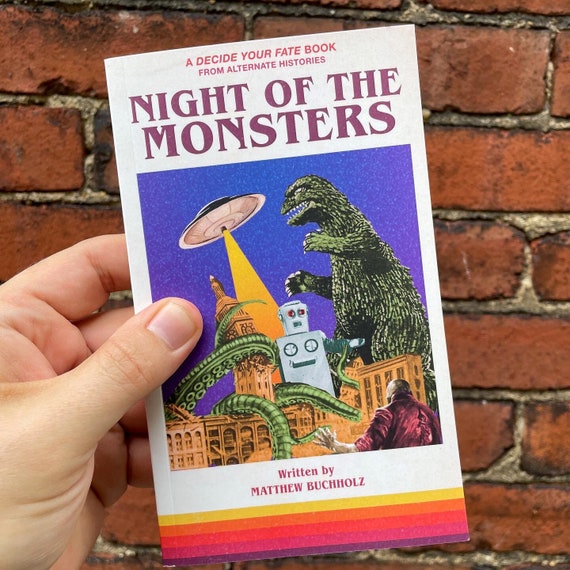 Night of the Monsters Adventure Book - Etsy