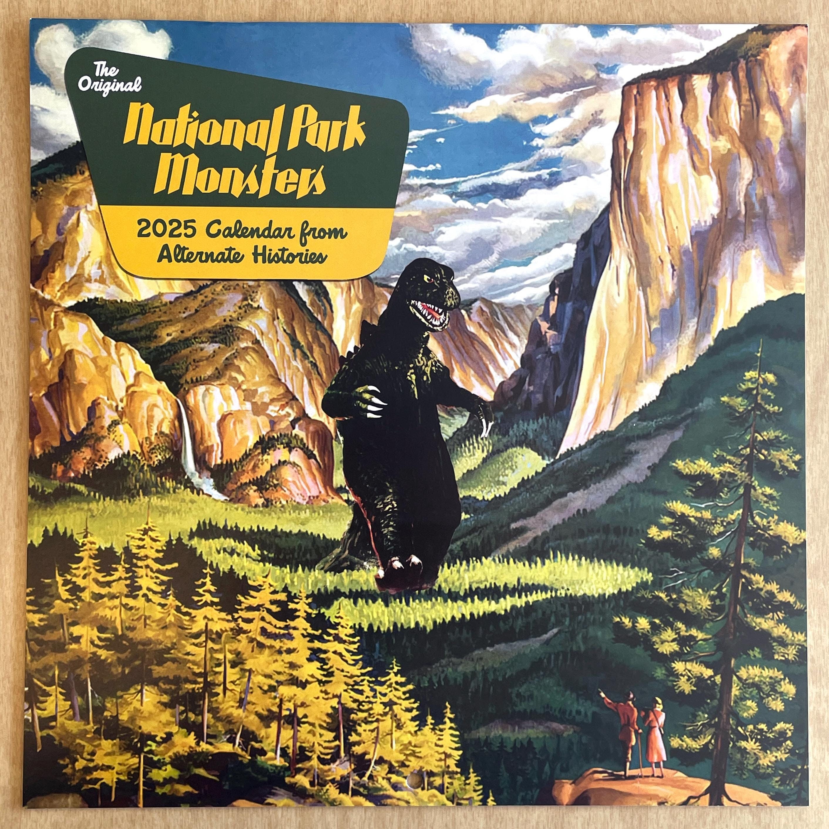 2025 National Park Monsters Calendar - Etsy