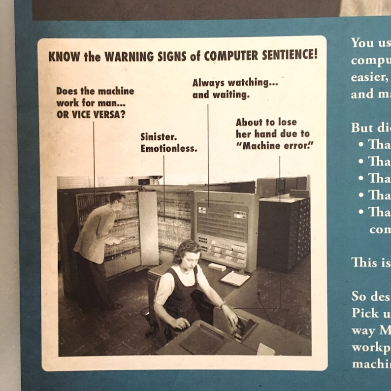 Computer Art, Vintage Poster, Propaganda Poster, Terminator, Computers ...