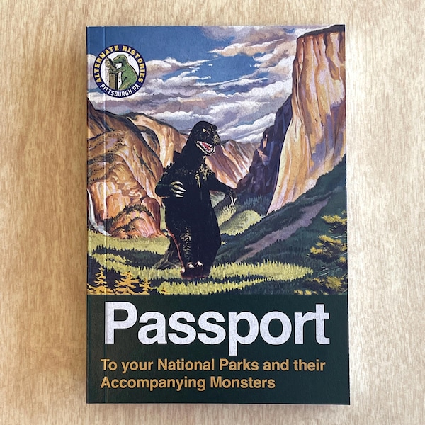 Carnet de passeport des monstres des parcs nationaux