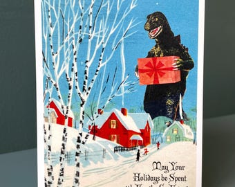 May Your Holidays Be Spent with Family & Friends card