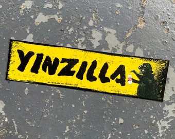 Yinzilla Bumper Sticker