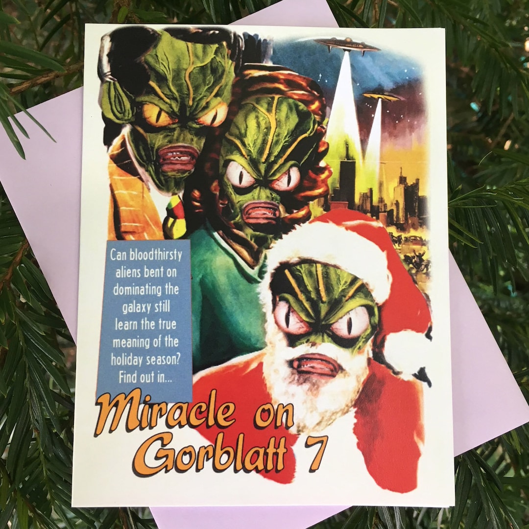 Alien Art, Christmas Cards, Miracle on 34th St, Martians, Holiday ...