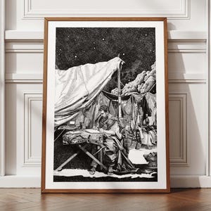 Riproduzione firmata e numerata – Marco Aurelio – Illustrazione d'arte romana antica – Edizione limitata su carta fine art