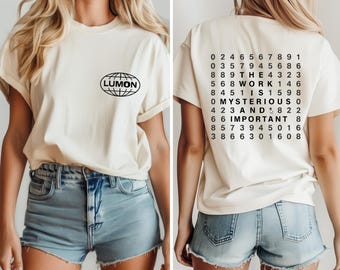 The Work Is Mysterious and Important T-Shirt,Severance Gift,Lumon Industries Severance T-Shirt,Gift for Fans,Lumon T-Shirt,Gift for Her