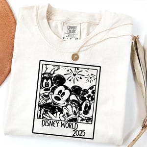 Comfort Colors® Mickey Squad Disneyworld 2025 Shirt, Disney Vacation T-shirt, Disneyworld Tee, Disney Couple Tee, Disney Trip Shirt