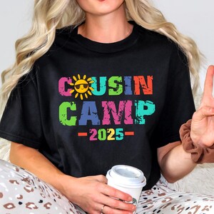 Comfort Color Cousin Crew 2025 Shirt, Cousins Beach Shirt, Summer Vacation Cousin Gift,Matching Cousin Shirt,Cousins Trip,Cousin Squad Shirt